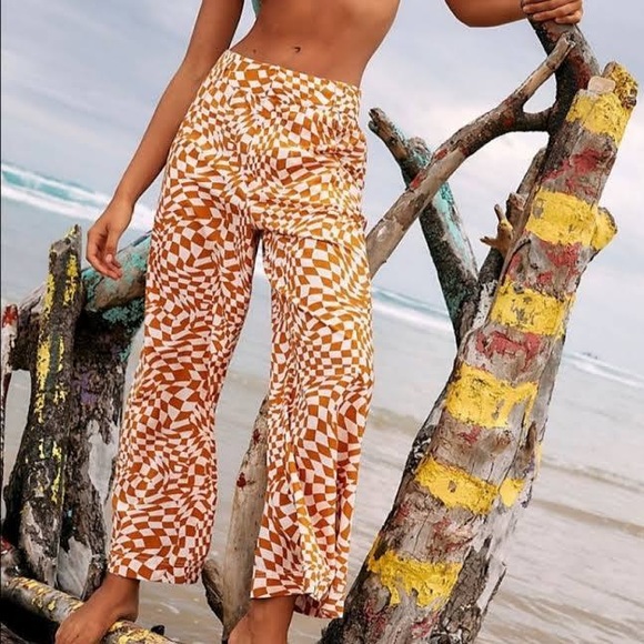 Free People Pants - Free People Rare Printed Menorca Pants
